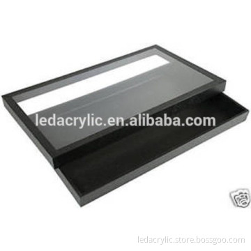 Acrylic Removable Top Display Organizer Jewelry Case